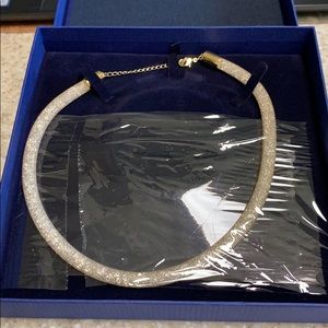 Swarovski necklace Never worn.  Glistening Crystal